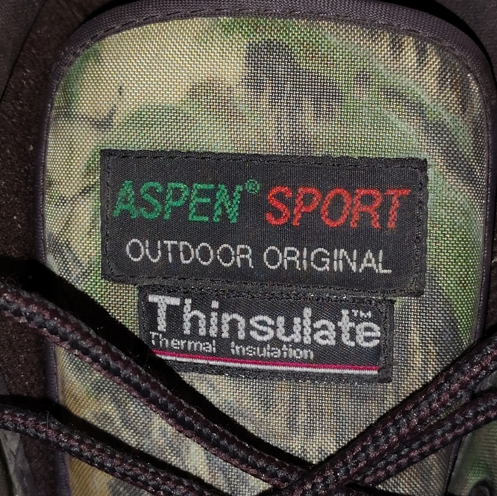 Aspen Sport Outdoor Original Tinsulate Insulated Duck Camouflage Snow Rain Boots - Picture 3 of 4